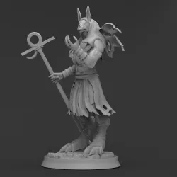 ANUBIS - MINIATURA - MITOLOGIA - modelo 3D modelo de impressão 3D