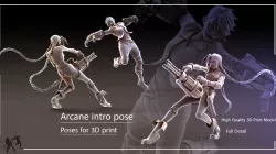 Arcane intro pose