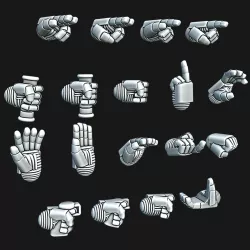 Armored Hands and Arms