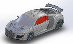 Audi Gurt anschnaller by david, Download free STL model