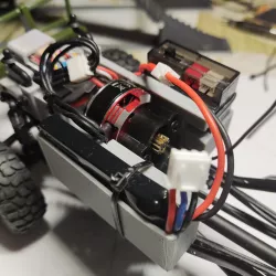 Axial SCX24 Chevrolet, Jeep, Deadbolt Furitek Brushless set up management