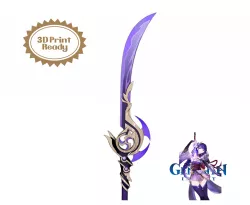 Baals Spear Engulfing Lightning Digital 3D Model