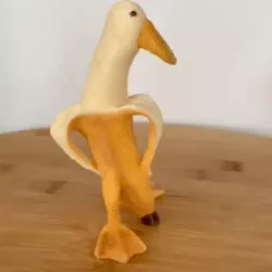 Bananaduck - Half Banana half duck!