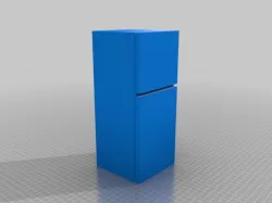 Barbie-scale Fridge-Freezer