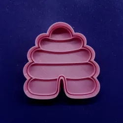 Bee Hive Honeycomb Cookie Cutter