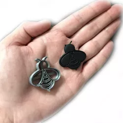 BEE POLYMER CLAY CUTTERS - POLYMER CLAY TOOLS - 3D PRINTED POLYMER CLAY CUTTERS