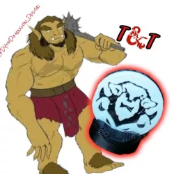 Bugbear - D&D set - D&D Minis - D&D Miniatures - D&D Bugbear Coin - Token - Miniature - Dungeons and Dragons Evil PG