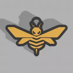Bumblebee Keychain