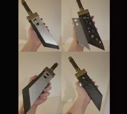 Buster Sword Dice Holder