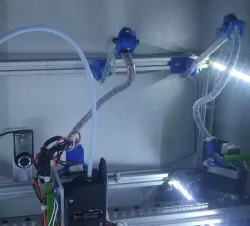 Cable Dangler - suspension for cables in motion