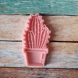 Cactus cutter and stamp - Cactus 01 cutter and stamp