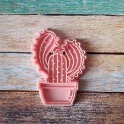 Cactus cutter and stamp - Cactus 07 cutter and stamp