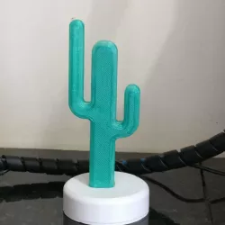 Cactus desk lamp