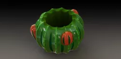 CACTUS-SHAPED VASE
