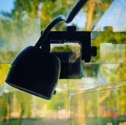 Camera mount for Logitech C270 in a Tukkari TS enclosure
