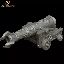 Cannon - Drow Underdark Spider Pirate Cannon - LegendGames