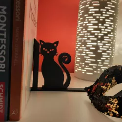 Cat Bookends - Cat - 3D Printed - Book Storage - Nursery Decor - Children's Bedroom - Gifts for boys - Gifts for girls - Birthday