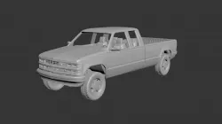 Chevrolet C-K 4th Gen Extended Cab
