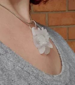 chicken hen rooster bird chook chick- jewellery, pendant, necklace, ear ring
