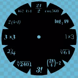 CLOCK NUMBERS EQUATIONS