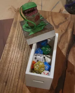 Comic Box Dice Box