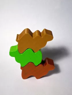Crazy Camels for first edition of Camel Up board game