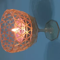 CUP CANDLE HOLDER