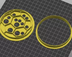 cutting Soccer ball