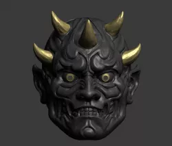 Darth Maul Mask Crime Lord Star Wars Sith Lord 3D print model