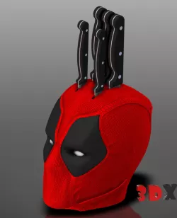 Deadpool Knife Holder