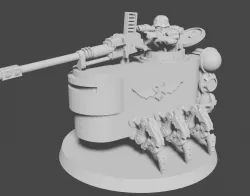 Death Corpsemen of War, Heavy Machinegun Walker.