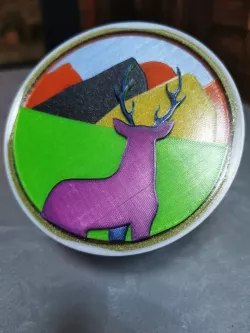 DEER AND FLORA" LENS