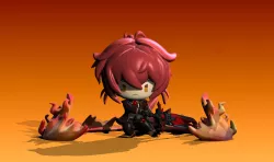 Diluc Chibi Genshin Impact