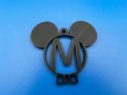 Disney Mickey Mouse Letter M Ornament