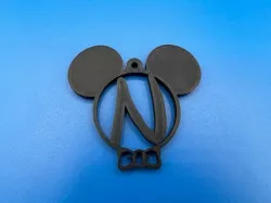 Disney Mickey Mouse Letter N Ornament