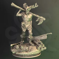 Druidic Barbarian - Treneal