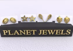 earrings type moles for gold or silver