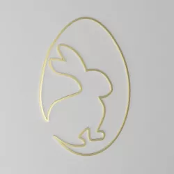 Easter Bunny Egg Wall Hanger Decor