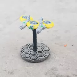 Easy-Print Tri-Fan Flying Drone