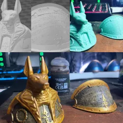 Egyptian Dominion Crusader Spauldrons