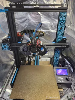 Ender 3 Pro "Ender Dragon" Cable Chain and Celtic Braid Decorations