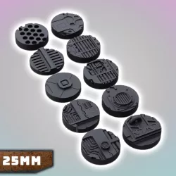 Factory Industrial Bases 25mm