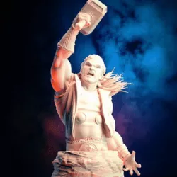Fan Art Thor - Bust Version - 2 in 1