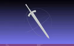 Fate Saber Alter Sword Printable Assembly