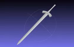 Fate Saber Excalibur Sword Printable Assembly
