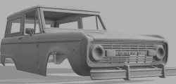 Ford bronco 1975 313 mm