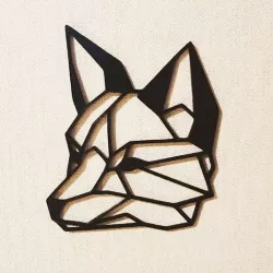Fox wall decoration