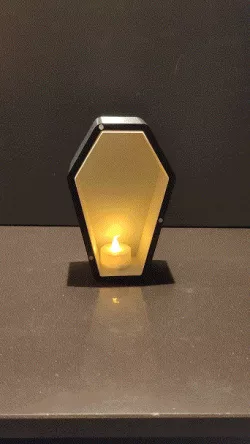 Freddy Krueger cuffin tealight