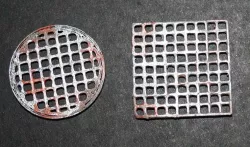 Gaming Terrain Round and Square Sewer grates For D&D or Warhammer 40k
