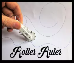 Geneva Roller Ruler, Pocket Sized Infinite Ruler
